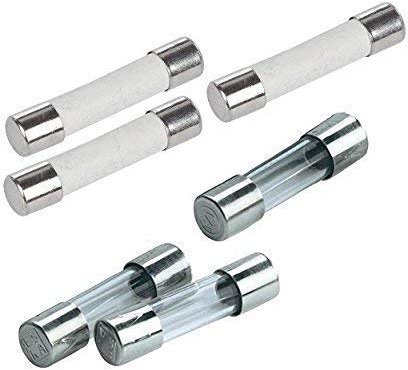 10 Stück ESKA G-Sicherungseinsatz Feinsicherung T 1A 5x20mm Keramik 522.717 Träge