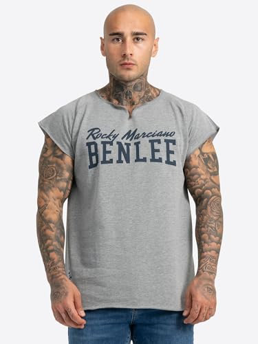 BENLEE Herren T-Shirt Normale Passform Edwards XXXL, Marl Grey