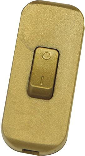Legrand - Interrupteur à bascule pour lampe - bipolaire - vieil or