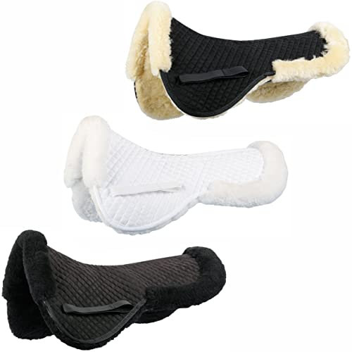 Harry's Horse Riser pad Merino Full, Farbe:schwarz