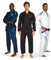 Sanabul Essentials V.2 Ultraleichtes BJJ Jiu Jitsu Gi mit vorgeschrumpftem Stoff (Schwarz, A0)