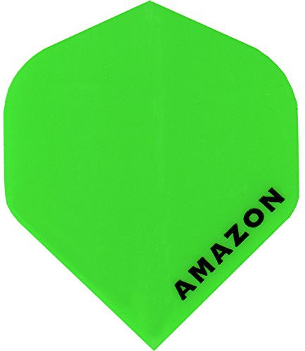 Dart Flights – Designa Amazon – 100 Mikron – STD – Grün – 5 sets (15)