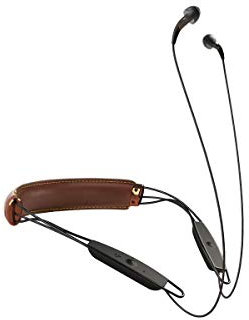 Klipsch X12 Bluetooth Neckband Headphones (Brown Leather)