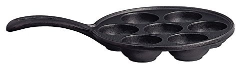 RONNEBY BRUK 151800 Rondo Muffin Teigtaschenform 18 cm, Gusseisen, schwarz