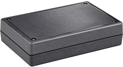 Strapubox 2017SW Universalgehäuse, ABS, schwarz, 134 x 89 x 33, 1 Stück