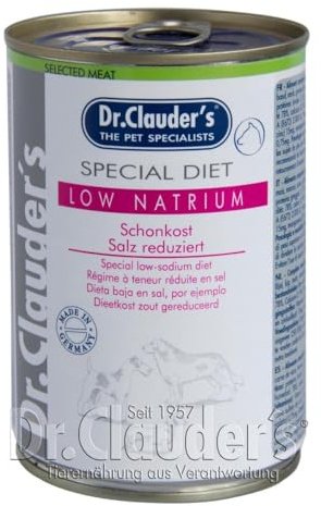 Dr. Clauders Special Diet Low Natrium | 6X 400g Hundefutter
