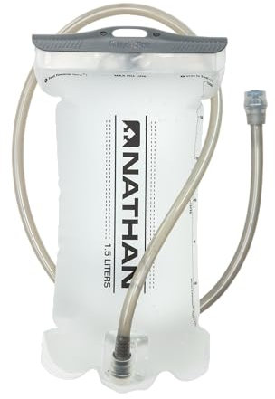 Nathan Unisex 1.5 1 5 Liter Hydration Bladder Packaged, durchsichtig, Liter EU