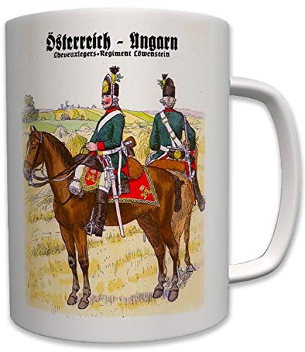 Österreich Ungarn Cheveuxlegers Löwenstein- Tasse Becher Kaffee #5789