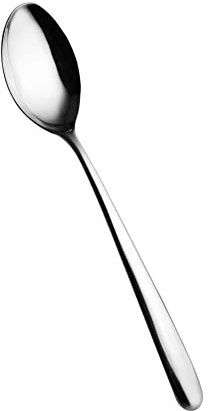 Salvinelli Style 2,5 mm Set, Acciaio Inossidabile, Stainless Steel, Cucchiai da tavola 12 Pezzi