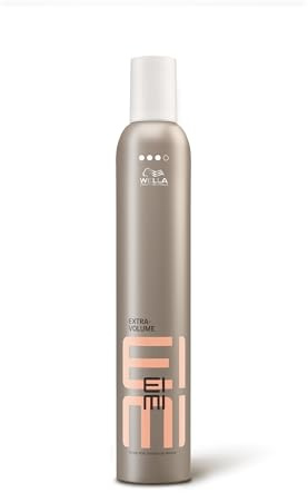 Wella Professionals EIMI Extra Volume | Strong Hold Volumizing Hair Styling Mousse | Adds Volume & Body | Heat Protectant | 10.1 Oz