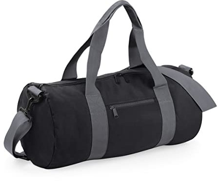 BagBase BG140 Original Barrel Bag - Schwarz/Graphitgrau