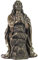 US Jesus-Statue, betend im Garten von Gethsemane, Bronzefarben, 19 cm
