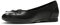 Clarks Women's Couture Bloom Ballet flat, Black, 3.5 UK