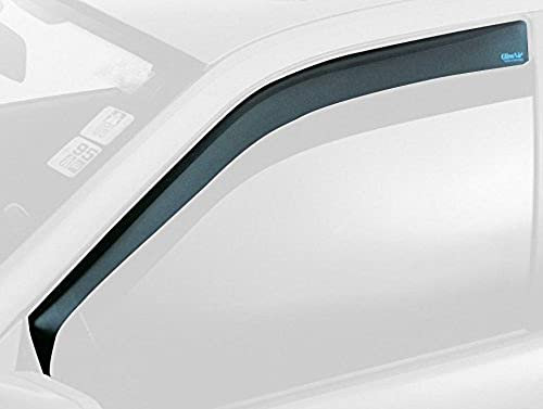 ClimAir Windabweiser Schwarz kompatibel mit Audi A4 B8 4 türer 2008-2015 (Chrom Fensterrahmen)