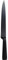 Bergner CUCHILLO TRINCHADOR 20CM SS Black Blade BG Messer, Stainless Steel, Schwarz, 22x7x3 cm