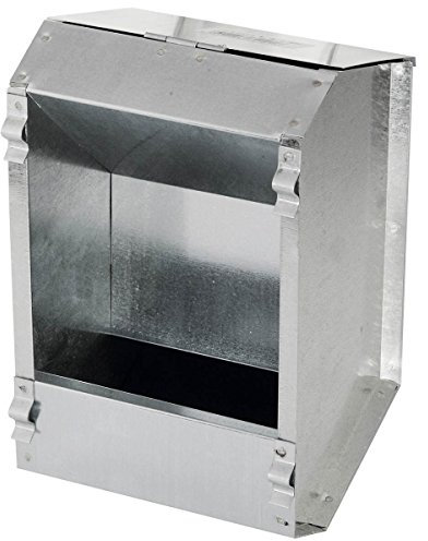 Kerbl Trémie avec Couvercle pour Lapin 2,2 L