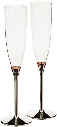 Kate Spade Rosy Glow 2-Piece Champagne Flute Set