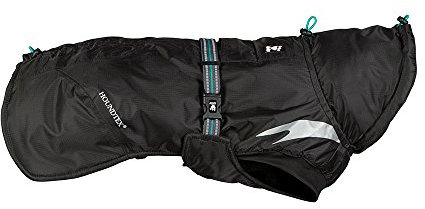 Hurtta Hundemantel, Parka für Hunde, Größe 16 Inch, Farbe Rabe, Wasserfest, Winter