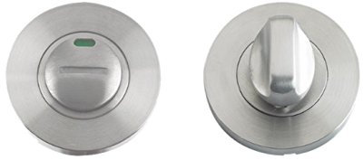 ZCS004i Bathroom Turn Release with Indicator Toilet Door Thumb Lock Set