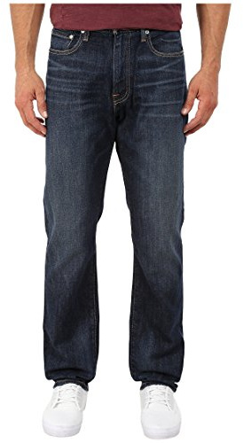 Lucky Brand 410 Athletic Jeans da uomo - Blu - 36W x 32L