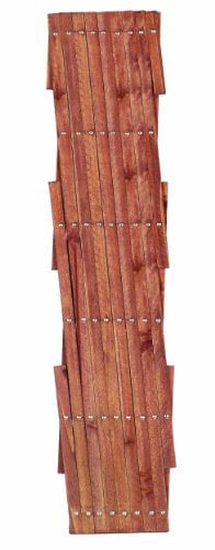 Gardman Treillis de Jardin Riveté Brun Roux 1,8 x 0,6 m