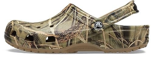 Crocs Unisex Erwachsene Realtree Classic Clog Clog, Khaki, 36/37 EU
