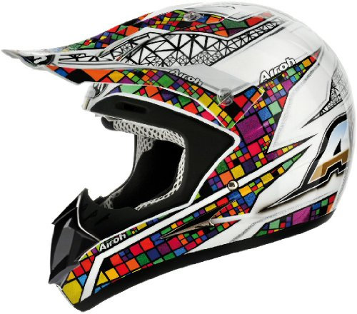 AIROH Motocrosshelme Jumpermulti, Mehrfarbig (Decal), L