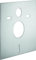 Schell – WC Tapis d'isolation phonique pour Cuvette suspendue et bidet