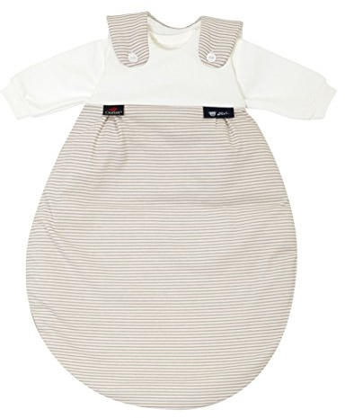 Alvi 441431116 Baby Mäxchen, 3 - teilig, Outlast Streifen, beige