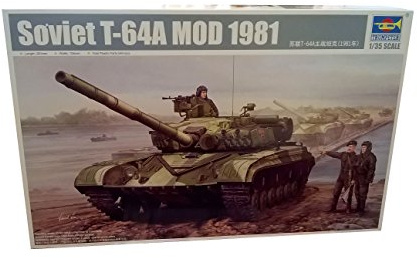 Trumpeter 1:35 - T-64A Russian (Mod.1981) MBT