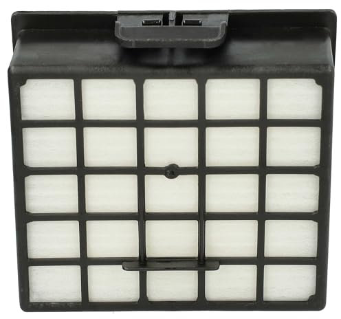 vhbw Staubsaugerfilter kompatibel mit Siemens VS06 Serie, VBBS600V00, VS06A110, VSX 32000-32999, VS06A111 Staubsauger - HEPA-Filter Schwarz
