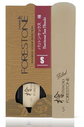 Forestone Hinoki Baritone Saxophone Reed Jazz - Japan - Bamboo (S)