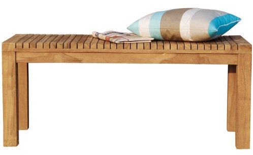 Jan Kurtz 492859 Samoa Bank aus Teak - 102x35x45cm