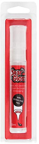 Anitas 3D Gloss With Extra Fine Nib, 25ml, Clear, Liquid, Pack of 1, For Embossing, 3D Art, Craft, Decoupage, Stamping
