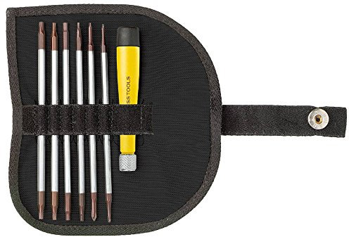 PB Swiss Tools Elektronik-Schraubendreher-Satz ESD mit Wechselklingen 7-teilig