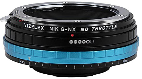 Vizelex ND Throttle Lens Adapter Compatible with Nikon G Lenses on Samsung NX-Mount Cameras