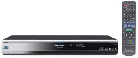 Panasonic DMR-BS750EBK Twin Freesat Tuners 250GB HDD Blu-ray Recorder