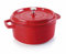 LACOR - 25920 - Cacerola con Tapa Aluminio Fundido 20cm - Rojo