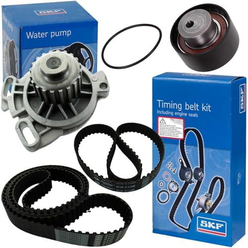 SKF Wasserpumpe und Zahnriemensatz mit Dichtungen VKMC 01040 Höhe 171 mm Länge 271 mm Breite 142 mm - OE-Qualität