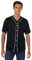 Urban Classics Herren Baseball Mesh Jersey T-Shirt, blk/wht, M