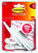 Command 17003ES Grand crochet avec 2 bandes adhésives, 17003-VP-3PK