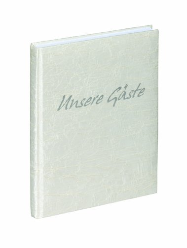 Pagna 30919-02 Gästebuch Tsarina, (Einschreibebuch, 128 Seiten), weiß