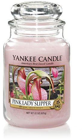 YANKEE CANDLE Duftkerze im Glas (groß) (Pink Lady Slipper)