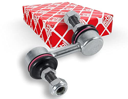 febi bilstein 41182 Verbindungsstange mit Sicherungsmuttern, 1 Stück | Kompatibel mit: MITSUBISHI GALANT VIII, GALANT VIII Kombi, SIGMA