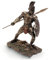 Achilles Griechischer Held des Trojanischen Krieges Kaltgussbronze, 22,9 cm hoch