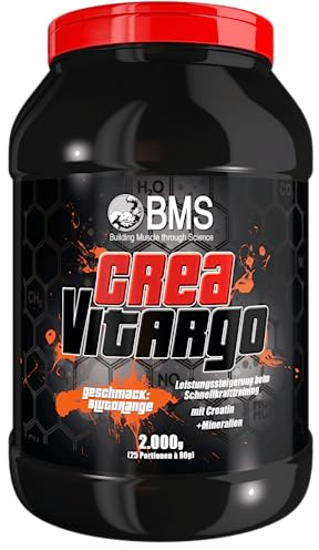 BMS - CreaVitargo - Pulver Blutorange - 1er Pack (1 x 2 kg)