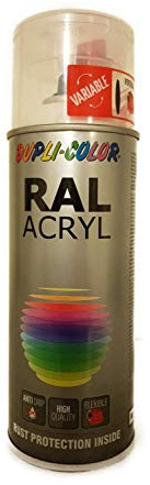 Dupli-Color 349560 RAL-Acryl-Spray 3000, 400 ml, Feuerrot Glanz
