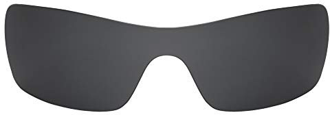 Revant Verres de Rechange Compatibles avec Oakley Batwolf, Polarisés, Noir Furtif