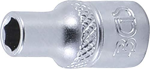 BGS 2476 | Socket, Hexagon | 6.3 mm (1/4) Drive | 5 mm