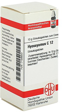 HYOSCYAMUS C 12 Globuli 10 g